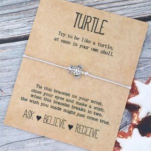 $2 🐢 TURTLE MAKE A WISH BRACELET🐢NEW🐢 $2 WITH ANY $10 ORDER OR MORE